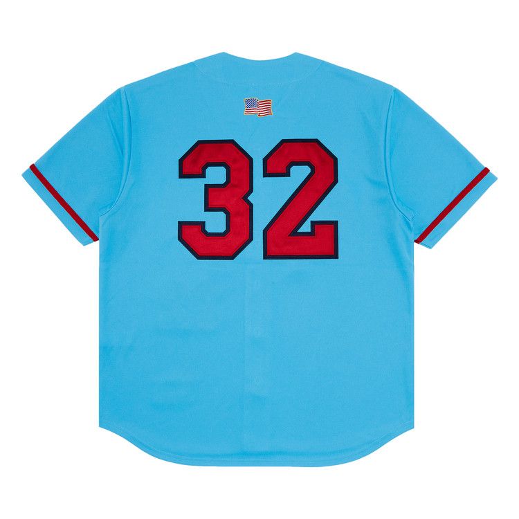 Supreme Swords Baseball Jersey 'Blue'