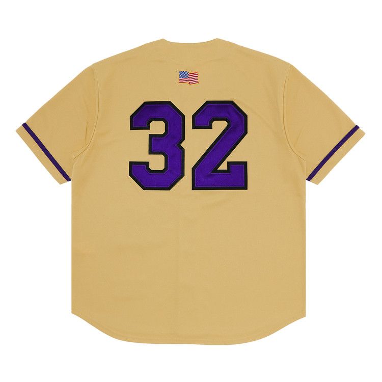 Supreme Swords Baseball Jersey 'Gold'
