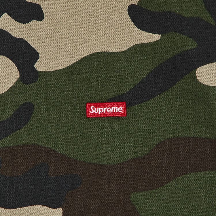 Supreme Small Box Denim Shirt 'Woodland Camo'