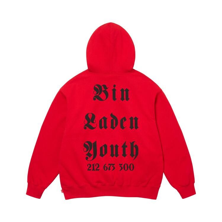 Supreme x Dash Snow Hooded Sweatshirt 'Red'