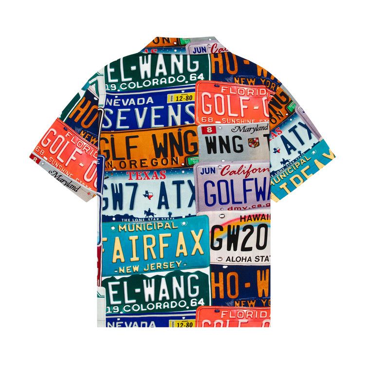GOLF WANG Roadtrip Rayon Button Up 'Multicolor'