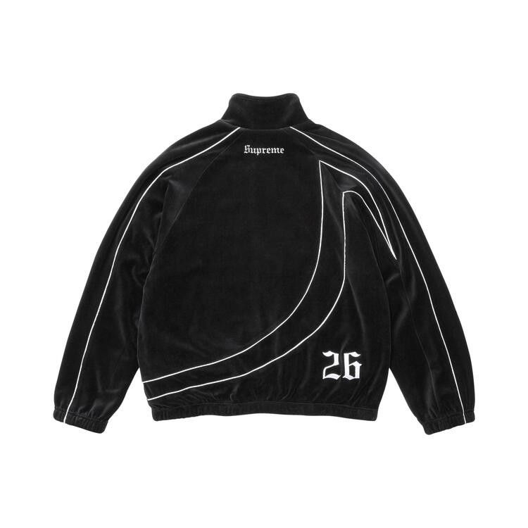 Supreme x Umbro Velour Track Jacket 'Black'