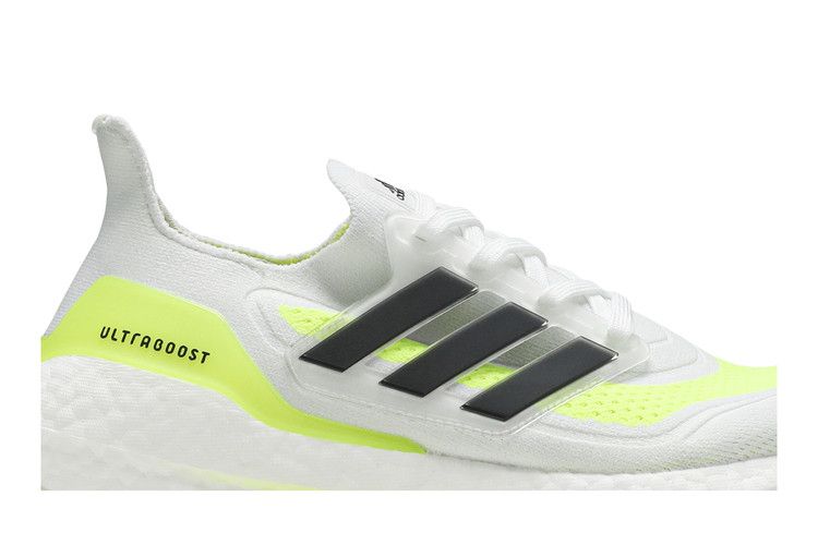 adidas UltraBoost 21 'White Solar Yellow'