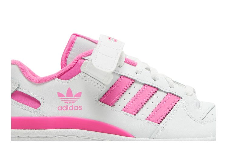adidas Forum Low J 'White Screaming Pink'