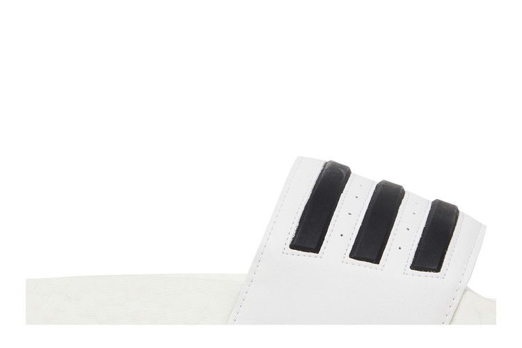 adidas Adilette Boost Slides 'White Black Stripes'