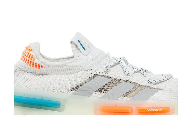 adidas NMD_S1 'White Orange Teal'