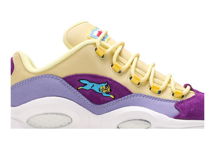 BBC Ice Cream x Reebok Question Low 'Yellow Lilac Glow'