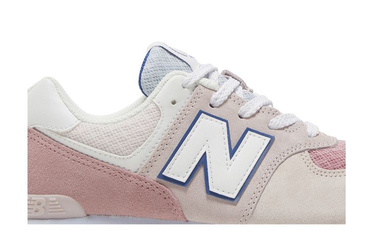 New Balance 574 Big Kid Wide 'Hazy Rose'