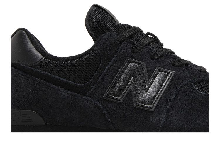 New Balance 574 Big Kid Wide 'Core Pack - Black'
