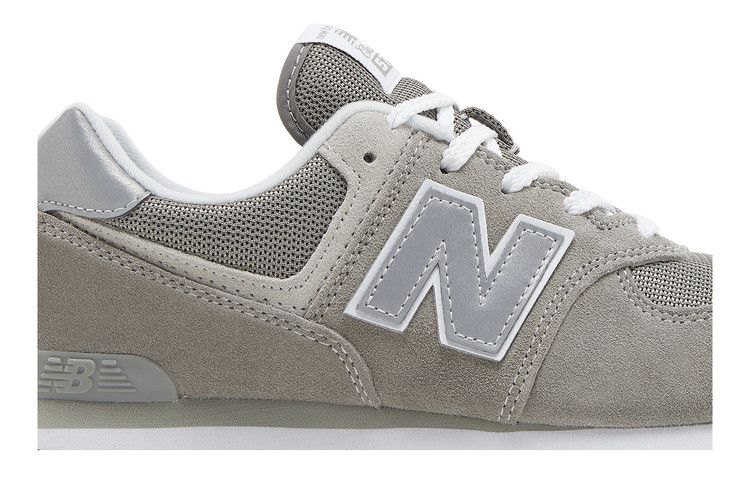 New Balance 574 Big Kid Wide 'Core Pack - Grey White'