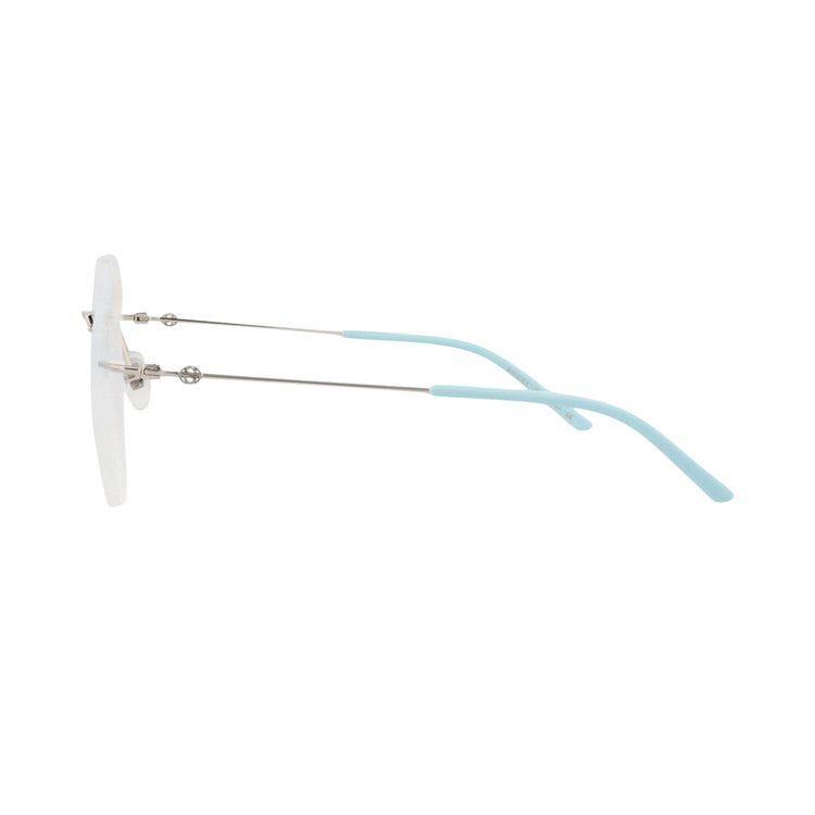 Gucci Square Optical Glasses 'Silver/Transparent'