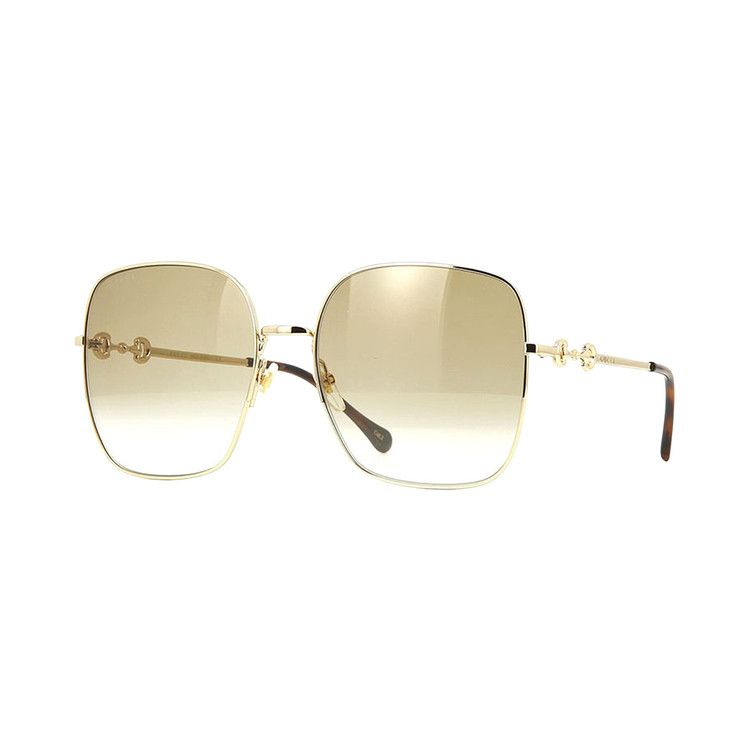 Gucci Square Sunglasses 'Brown'