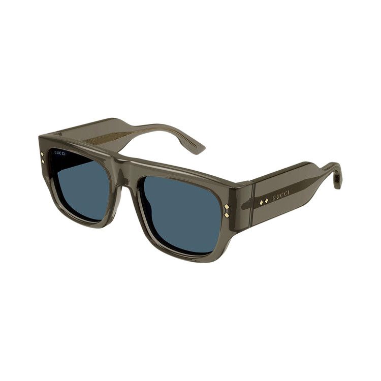 Gucci Square Sunglasses 'Grey/Blue'