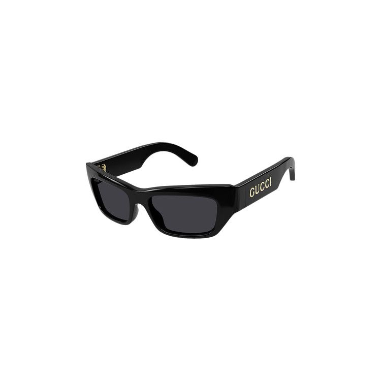 Gucci Rectangular Frame Sunglasses 'Black'