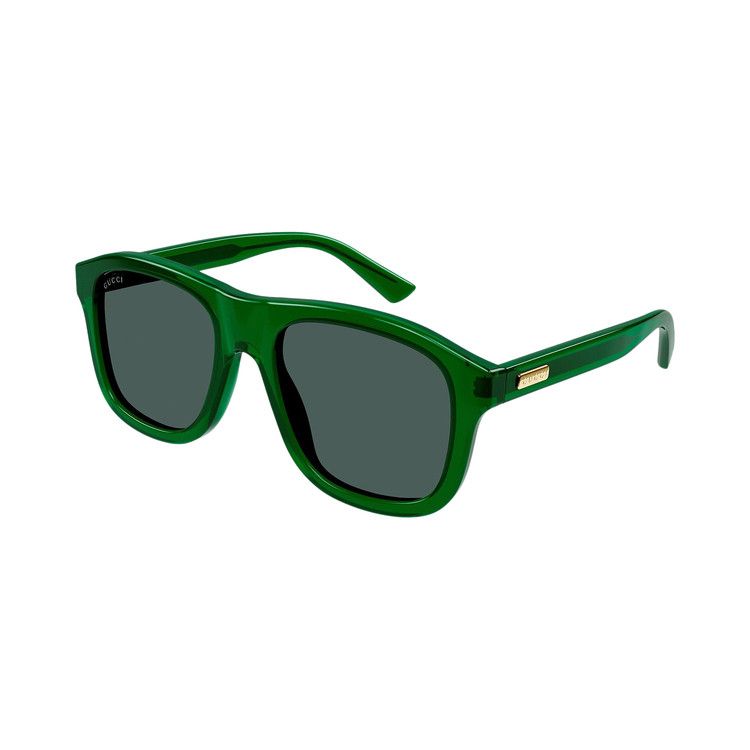 Gucci Square Sunglasses 'Green'