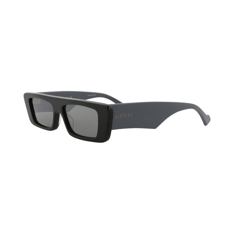 Gucci Square Sunglasses 'Black/Grey/Silver'