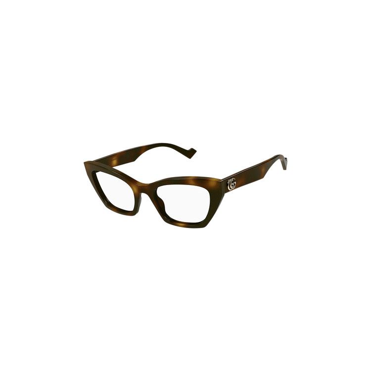 Gucci Cat Eye Frame Sunglasses 'Shiny Tortoise'