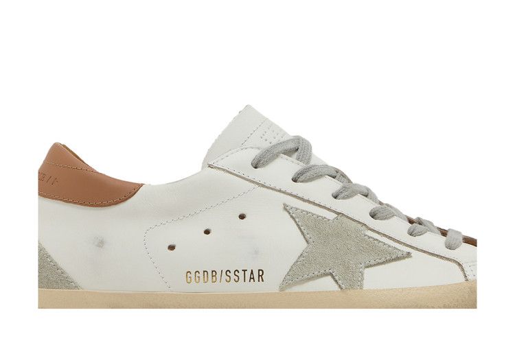 Golden Goose Wmns Superstar 'White Light Brown'