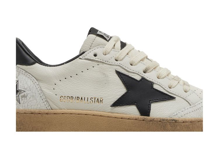 Golden Goose Wmns Ball Star 'White Black'