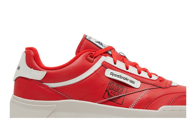 Keith Haring x Reebok Club C Legacy 'Three-Eyed Smiling Face'