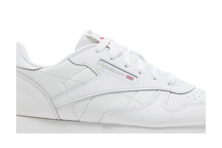 Reebok Classic Leather Big Kid 'Triple White'