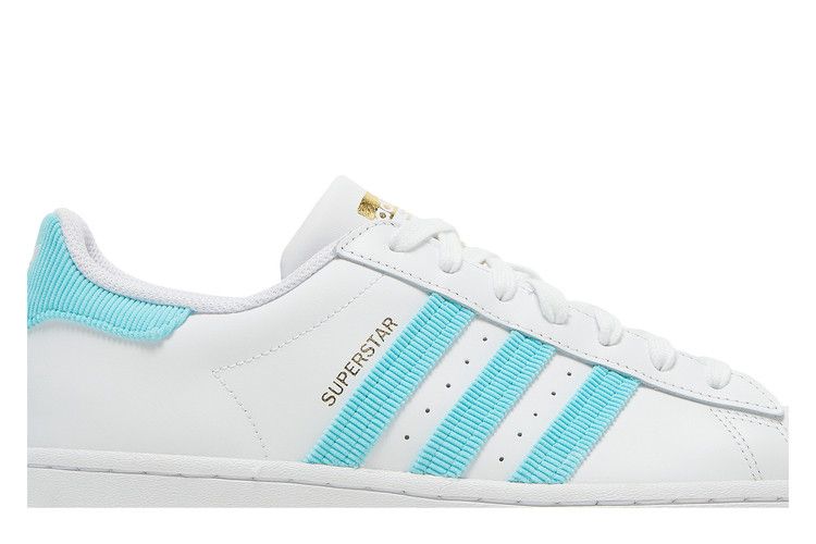 Adidas Superstar 'White Pulse Aqua'