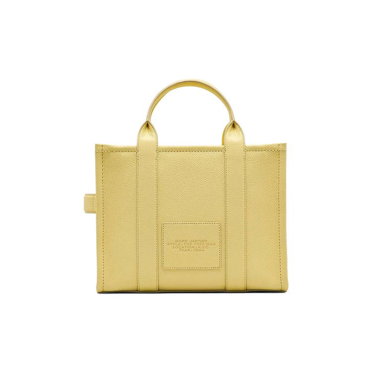 Marc Jacobs The Medium Leather Tote Bag 'Custard'