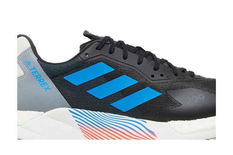 Adidas Terrex Agravic Ultra Trail 'Black Blue Rush'