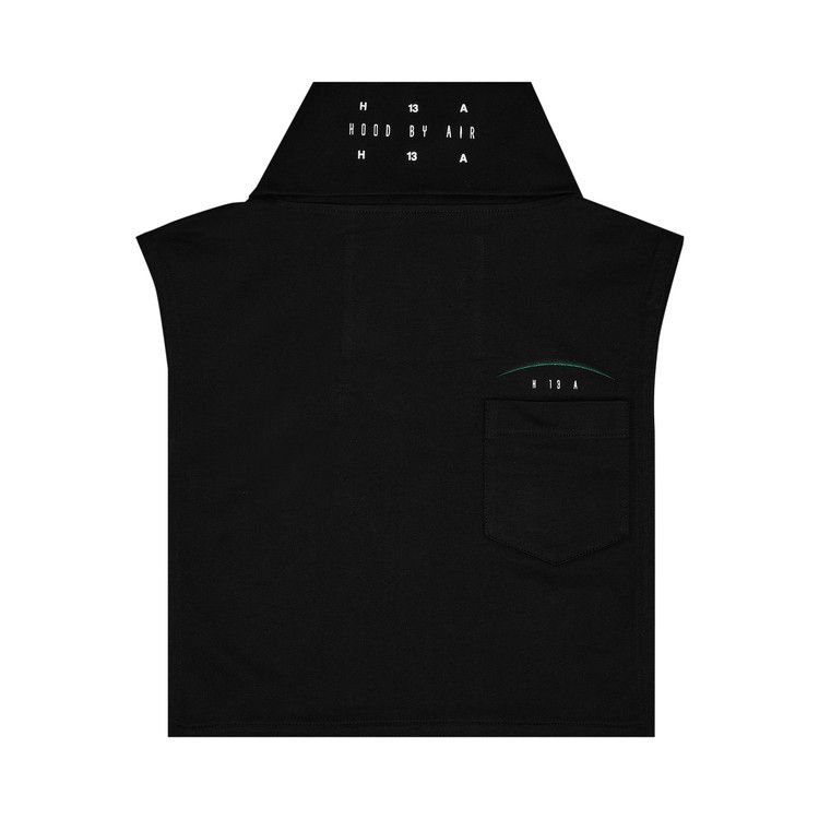 Hood By Air Cropped Mock 'Black'