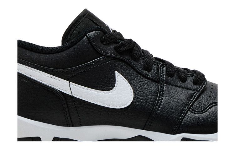 Air Jordan 1 Low Cleat GS 'Black White'