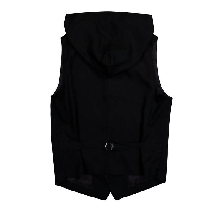 Yohji Yamamoto Pour Homme Hooded Vest 'Black'