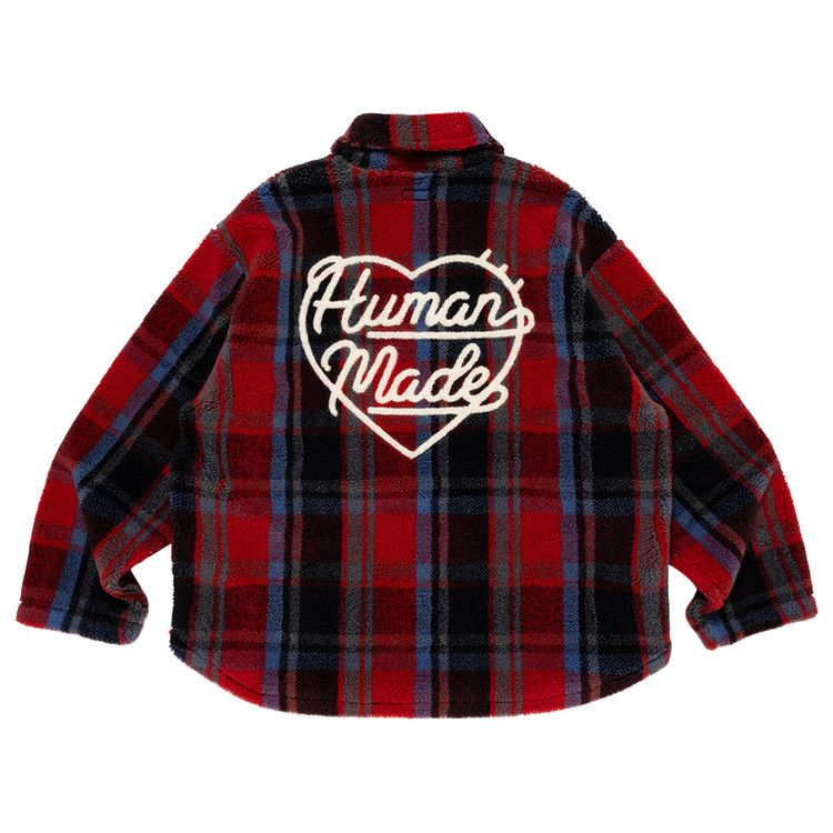 Human Made Fleece Pullover 'Red'