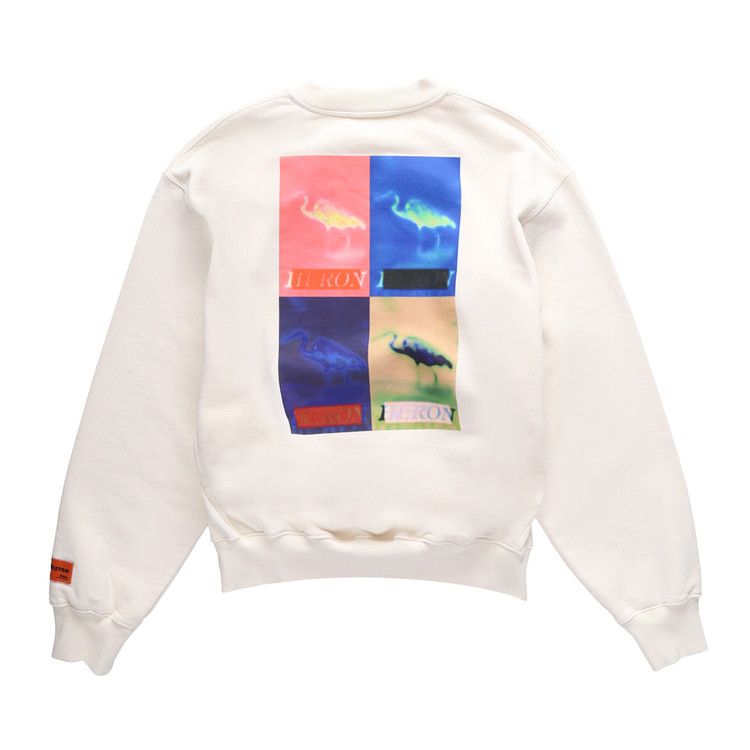 Heron Preston Heron Censored Crew 'White/Multicolor'