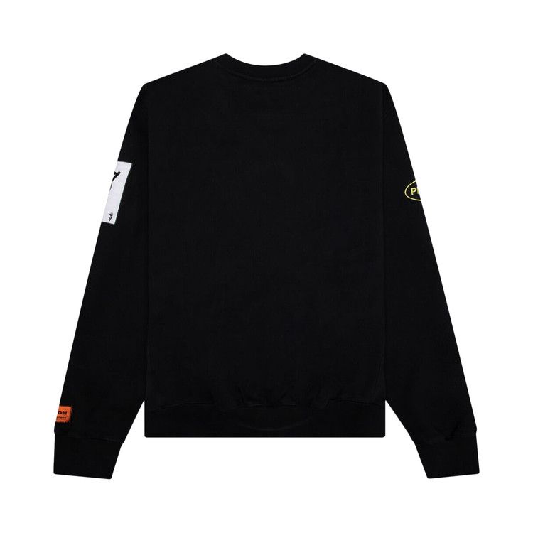 Heron Preston Preston Racing Crewneck 'Black/White'
