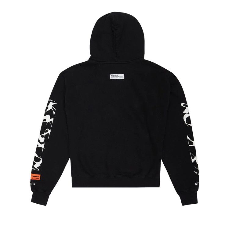 Heron Preston Brush Hoodie 'Black/White'