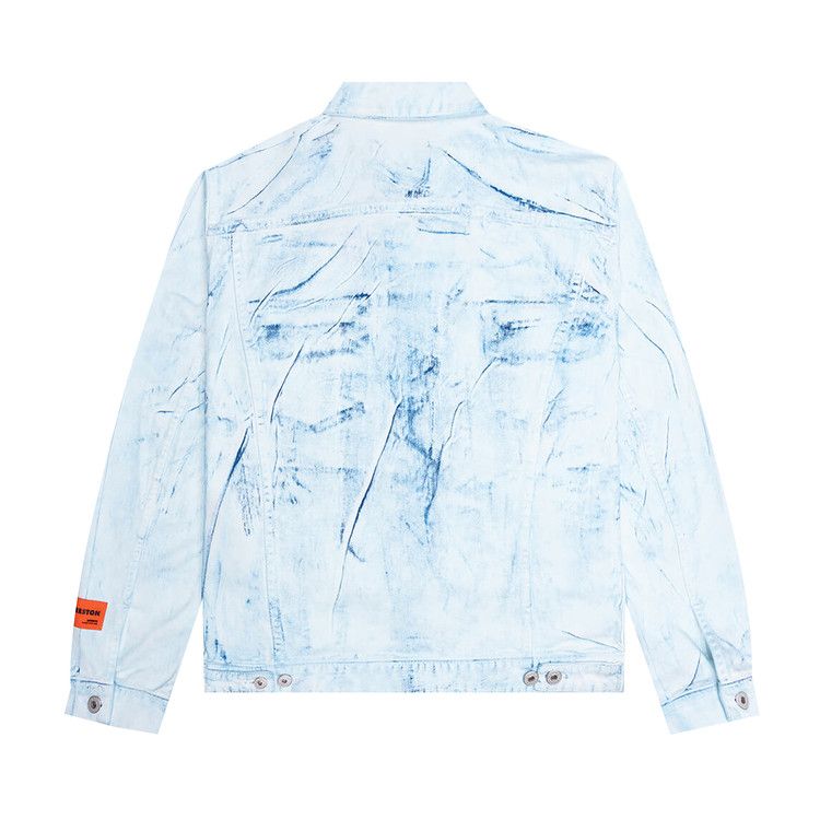 Heron Preston Overdyed Spray Regular Jacket 'Blue'