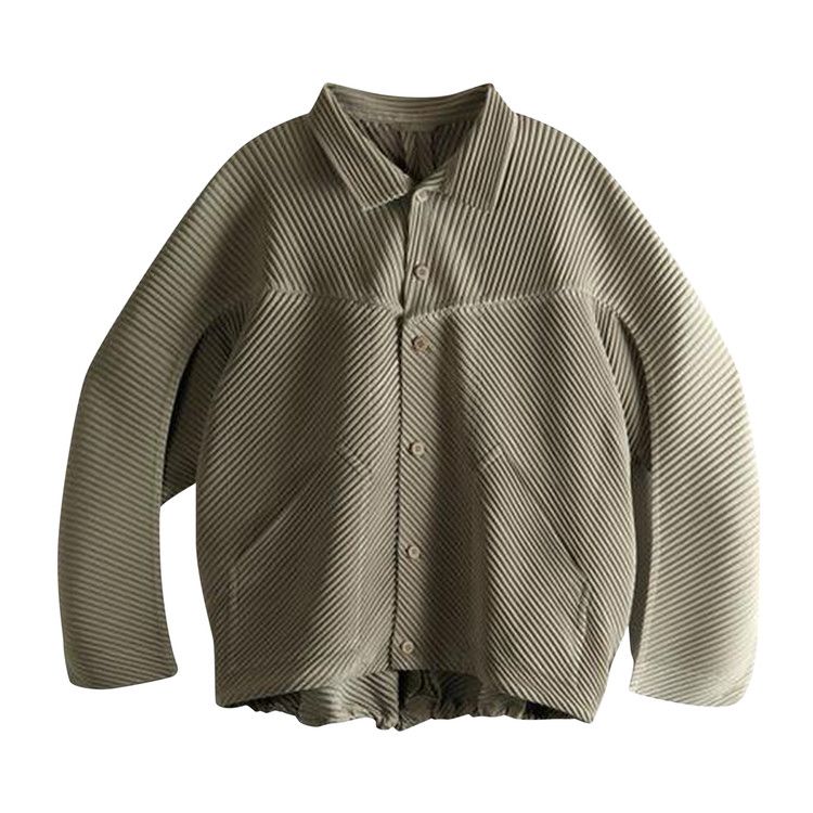 Homme Plissé Issey Miyake Monthly Colors September Blouson 'Riverside Gray'