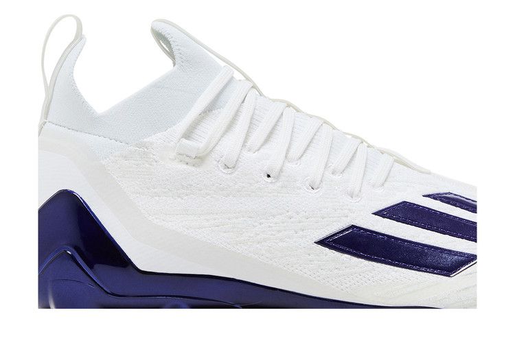 adidas Adizero Primeknit Cleats 'White Purple'