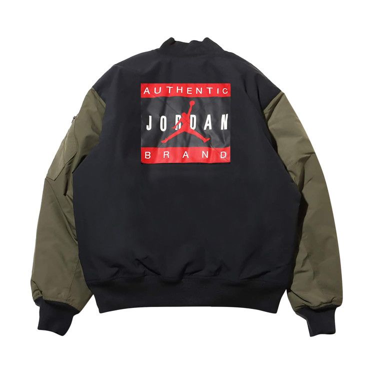 Air Jordan Renegade Jacket 'Off Black/Medium Olive'