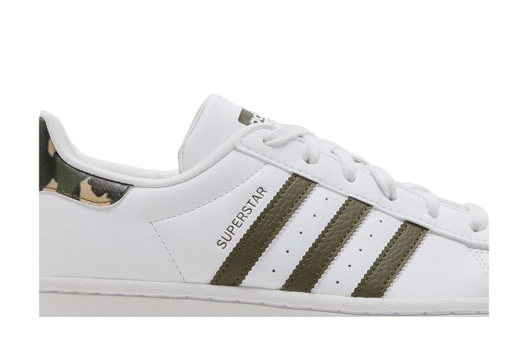 adidas Superstar Big Kid 'White Camo'