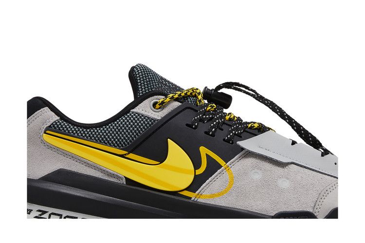sacai x Nike Zegamadome 'Matte Silver Tour Yellow'