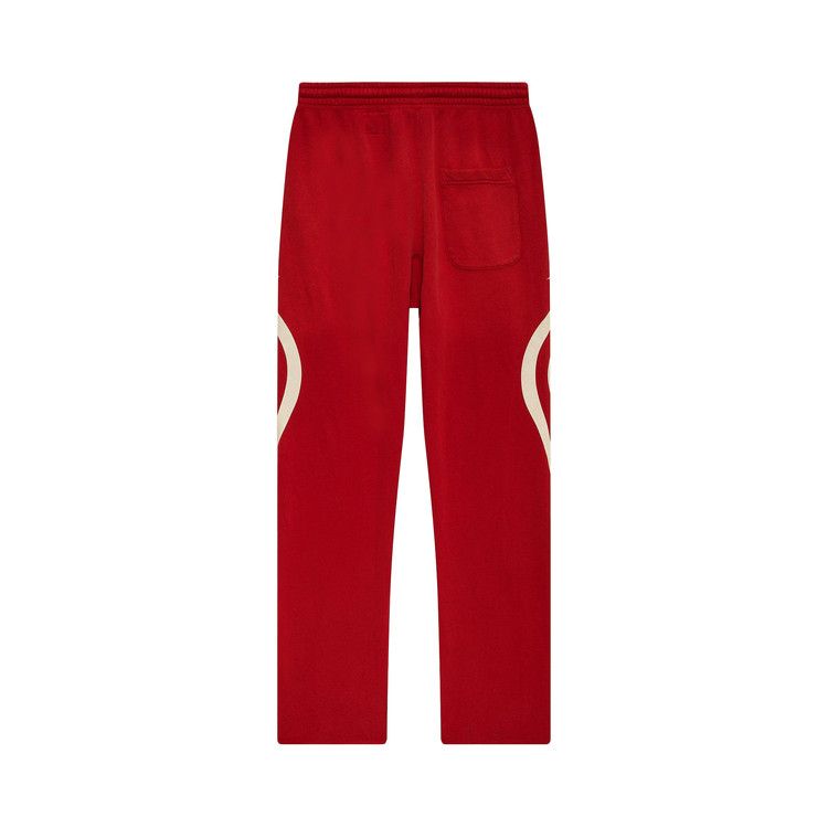 Hellstar Sports Double Hit Logo Sweatpant 'Red'