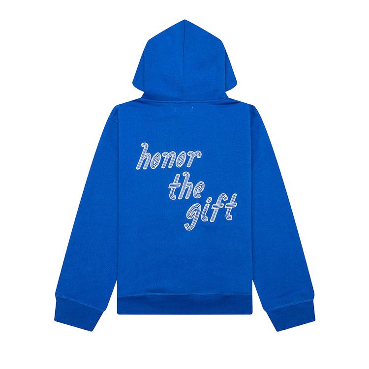 Honor The Gift Cursive Honor Hoodie 'Blue'
