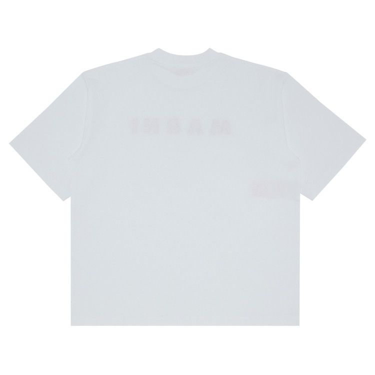 Marni Organic Compact Jersey T-Shirt 'Lily White'