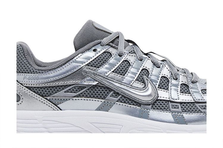 Nike P-6000 GS 'Metallic Cool Grey'