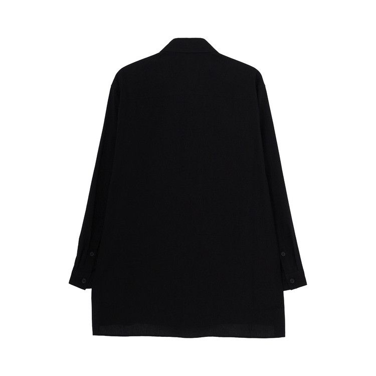 Yohji Yamamoto Pour Homme Double Front Military Blouse 'Black'