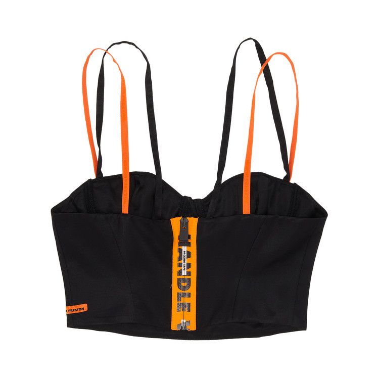 Heron Preston Hwc Zip Slip Corset Top 'Black'