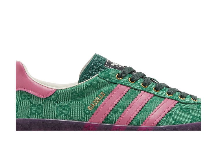 Gucci x adidas Wmns Gazelle 'Green GG Monogram'