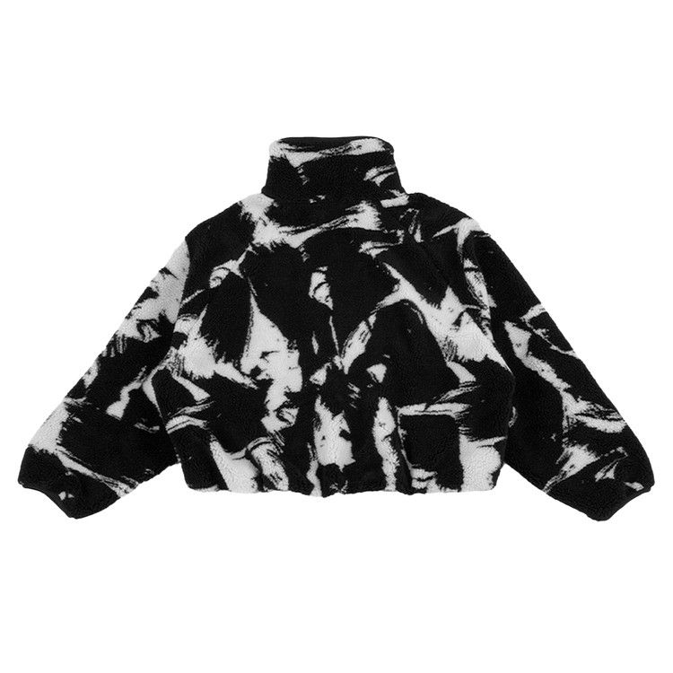 Nike NSW Oversized High-Pile Fleece Top 'Black/Sail'