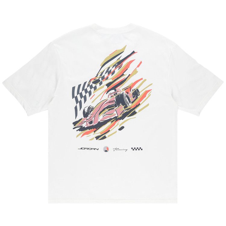 Air Jordan Prix Short-Sleeve Tee 'White/Black'